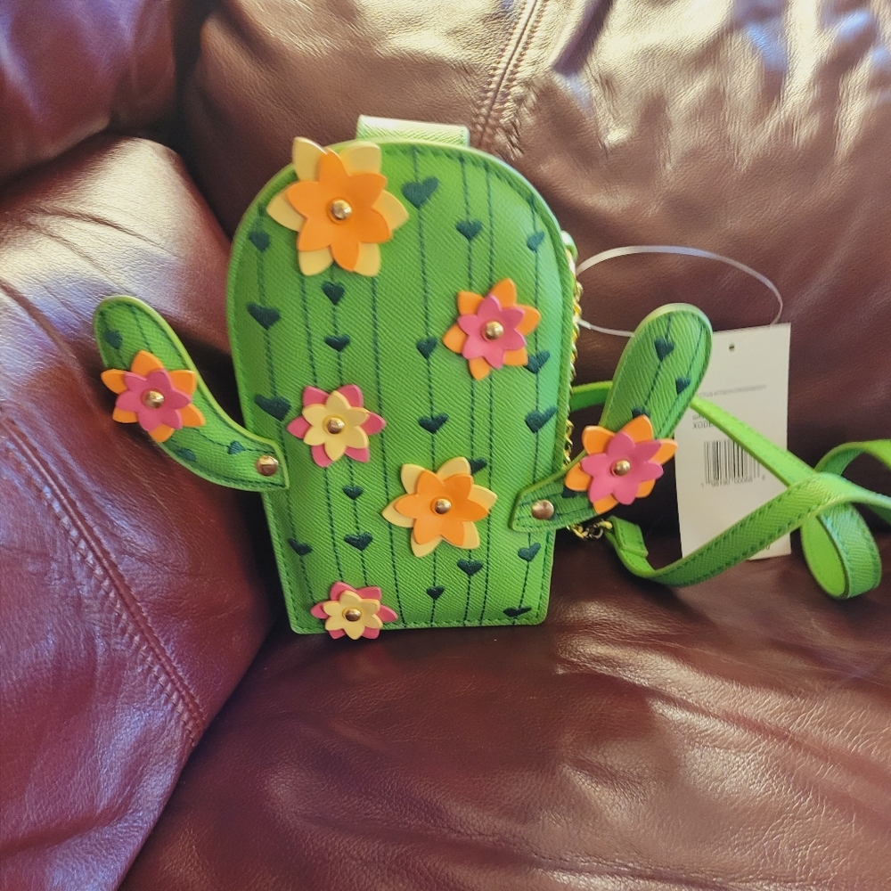 Betsey Johnson Cactus Kitsch Crossbody